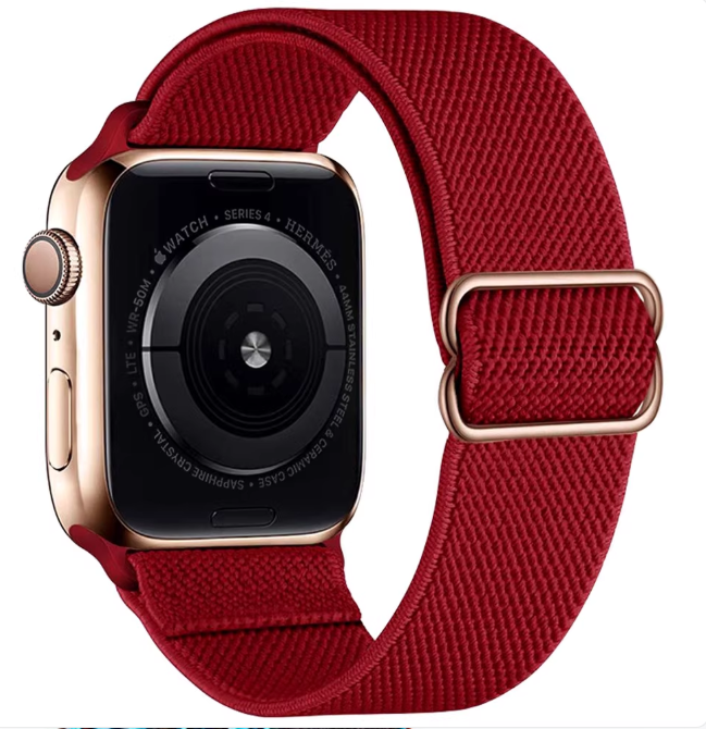 Stock shelves applicable to Apple Watch Strap iwatchS10/9 Watch Strap ApplewatchS9 Nylon S8 Braided National Style Wristband S7 Men and Women S6 Smart Accessories SE Replacement Strap 2/3/4 Sports 49mm