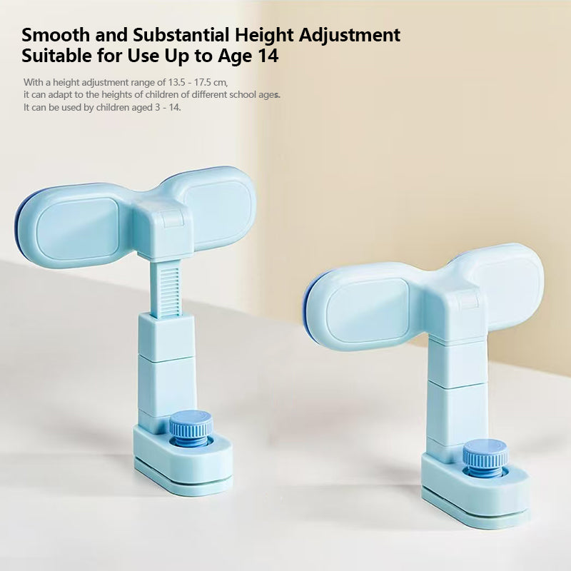 Stock shelves Student Study/Back to School Soft Silicone Posture Corrector Student Anti-Humpback Blue Soft Silicone Clamp Table Style