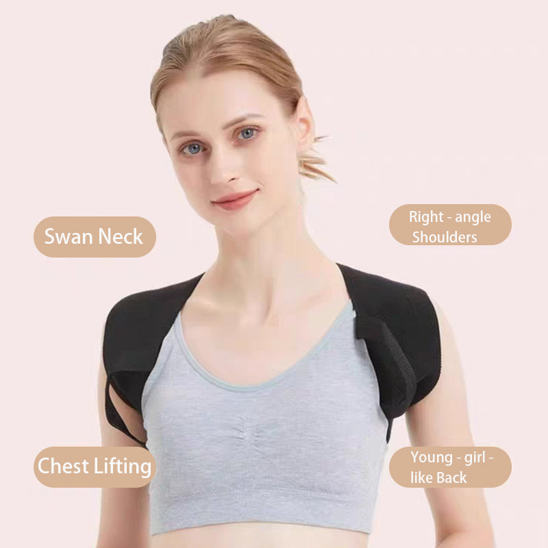 Stock shelves Back/cervical spine invisible correction, hunchback correction belt, unisex posture correction belt, anti-hunchback artifact posture correction belt
