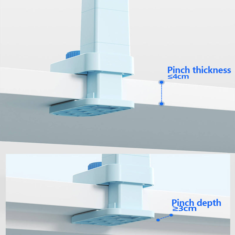Stock shelves Student Study/Back to School Soft Silicone Posture Corrector Student Anti-Humpback Blue Soft Silicone Clamp Table Style