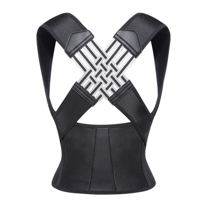 Stock shelves Black/Pink Back Correction Belt Invisible Shoulder Opener Prevents and Corrects Hunchback