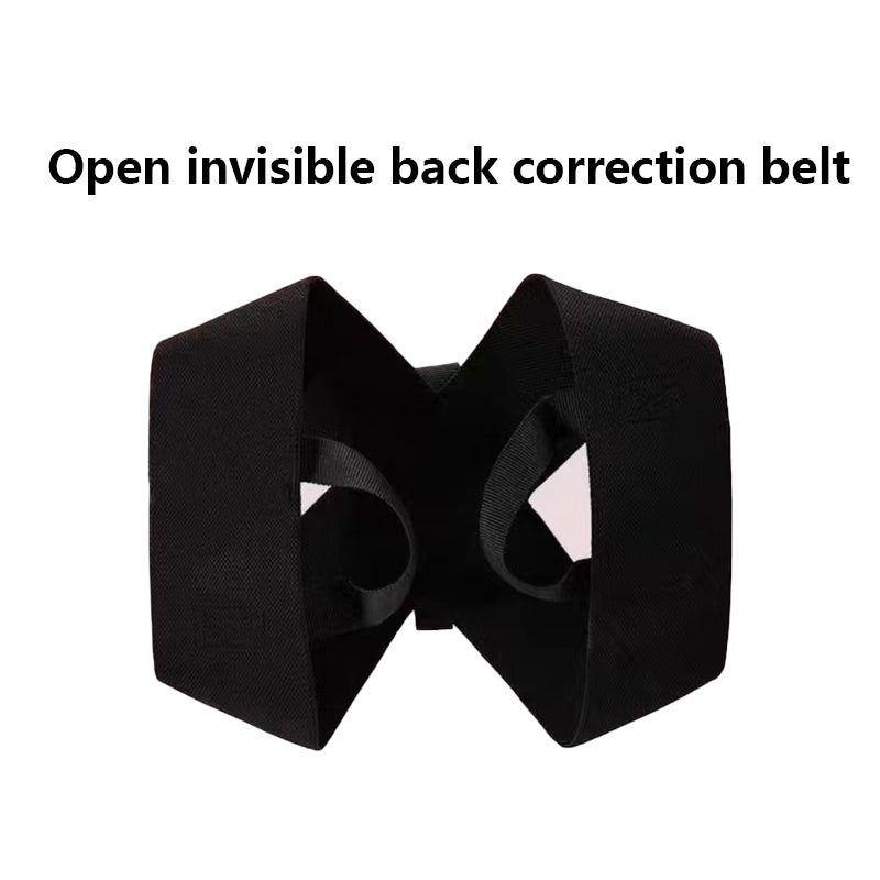 Stock shelves Back/cervical spine invisible correction, hunchback correction belt, unisex posture correction belt, anti-hunchback artifact posture correction belt