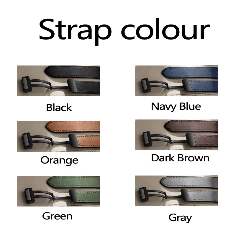 Stock shelves magnetic buckle Crazy horse leather silicone watch chain substitute Huawei Tissot DW Longines Casio genuine leather