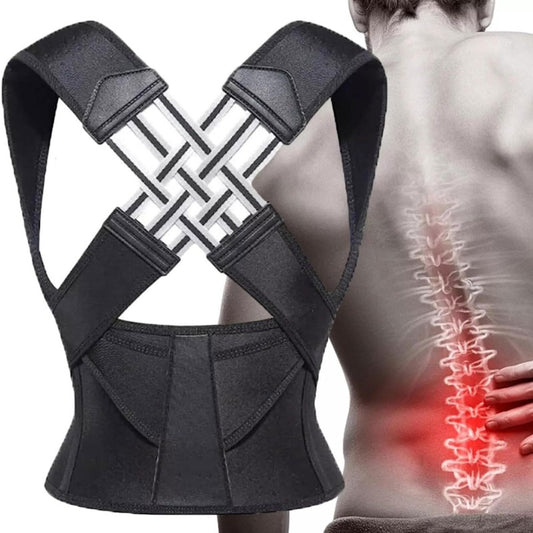 Stock shelves Black/Pink Back Correction Belt Invisible Shoulder Opener Prevents and Corrects Hunchback