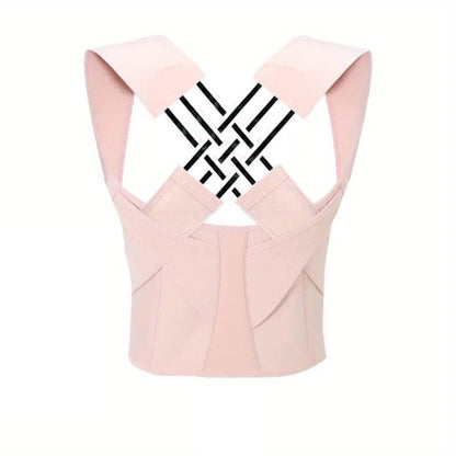 Stock shelves Black/Pink Back Correction Belt Invisible Shoulder Opener Prevents and Corrects Hunchback