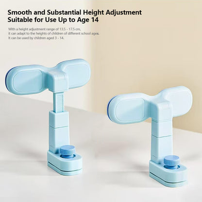 Stock shelves Student Study/Back to School Soft Silicone Posture Corrector Student Anti-Humpback Blue Soft Silicone Clamp Table Style