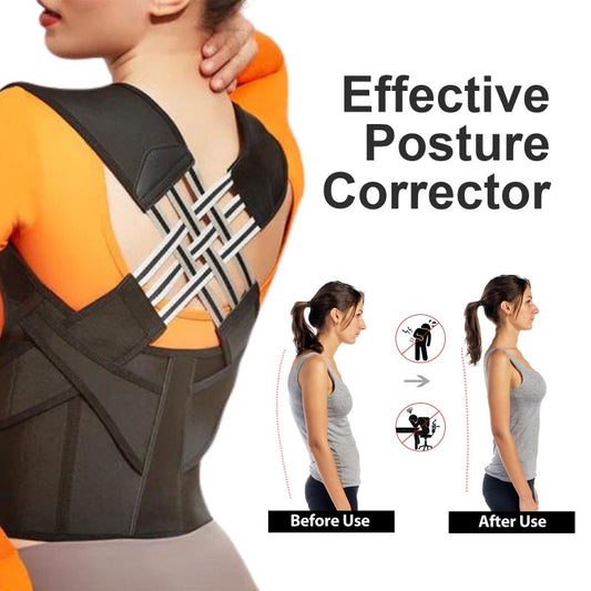 Stock shelves Black/Pink Back Correction Belt Invisible Shoulder Opener Prevents and Corrects Hunchback